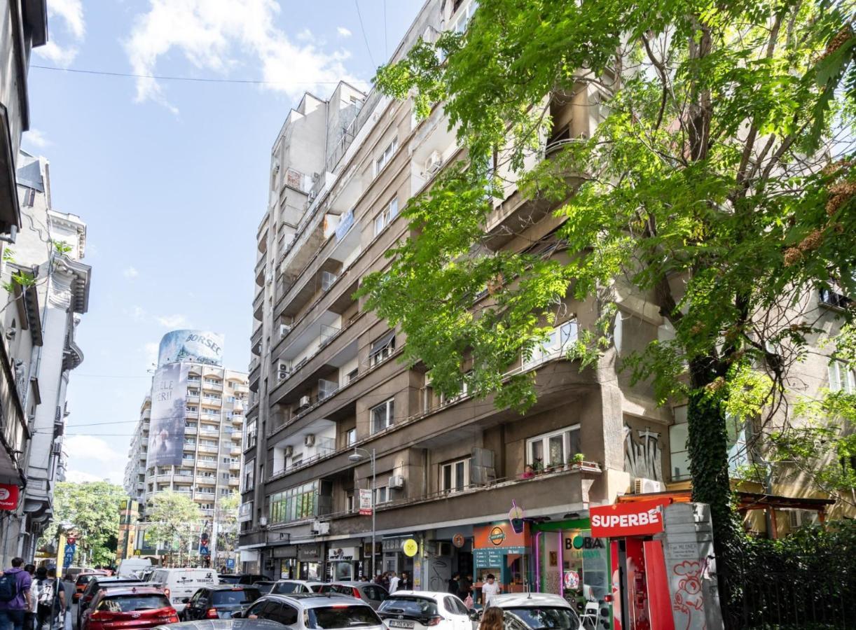 Spacious And Cozy Apartment In Central Бухарест Экстерьер фото